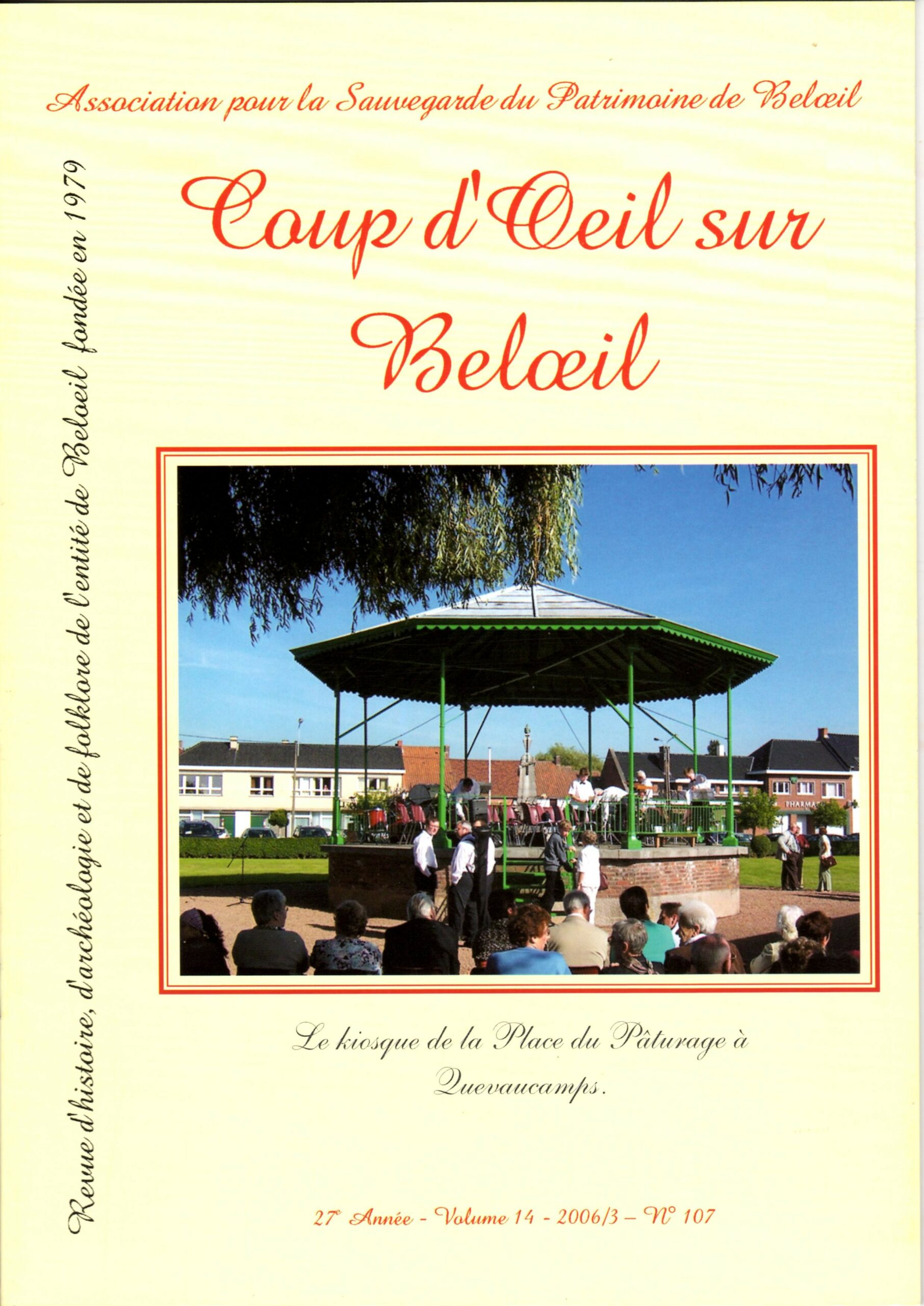 Coup d’oeil sur Beloeil n°107