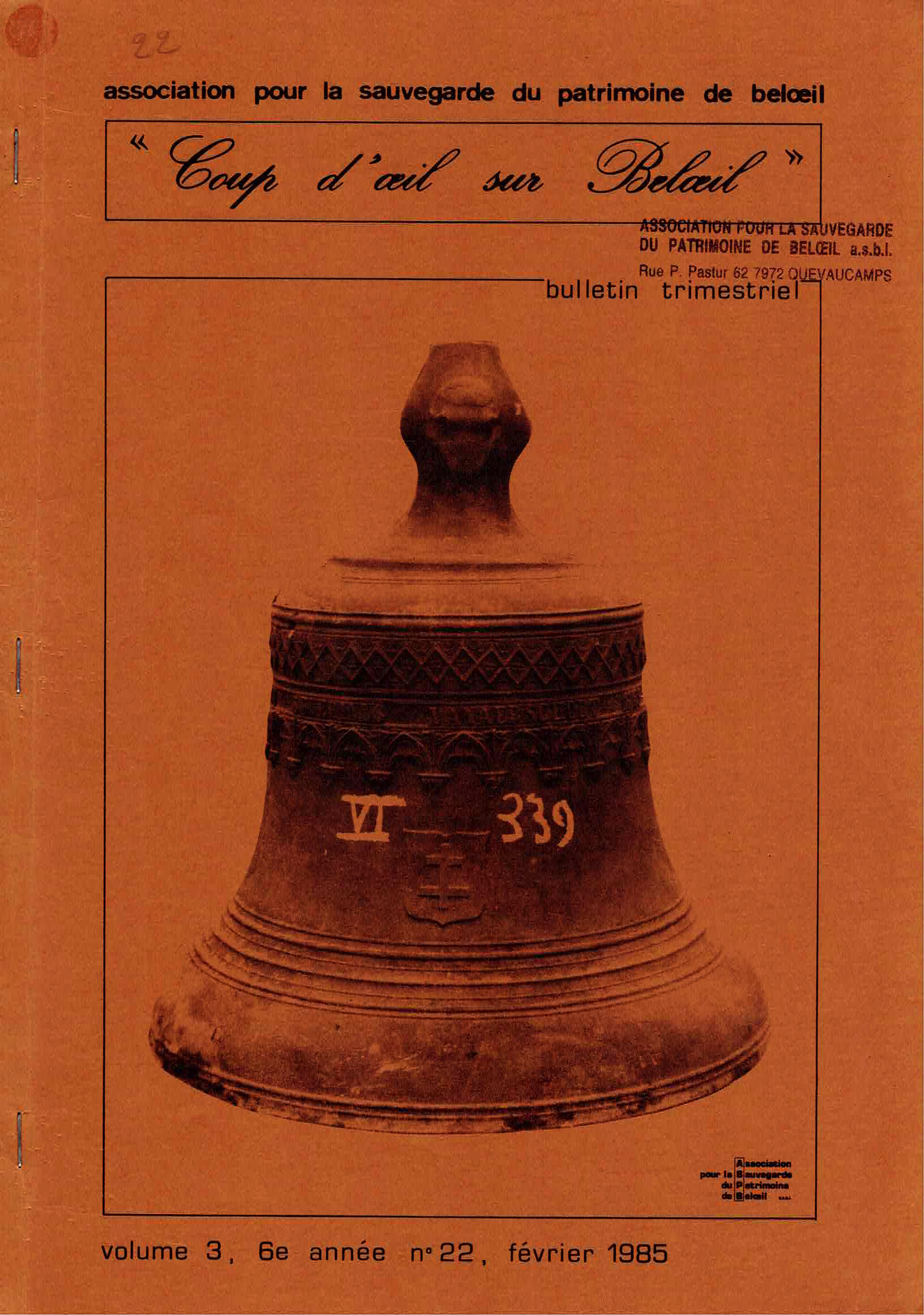 Couverture N°22