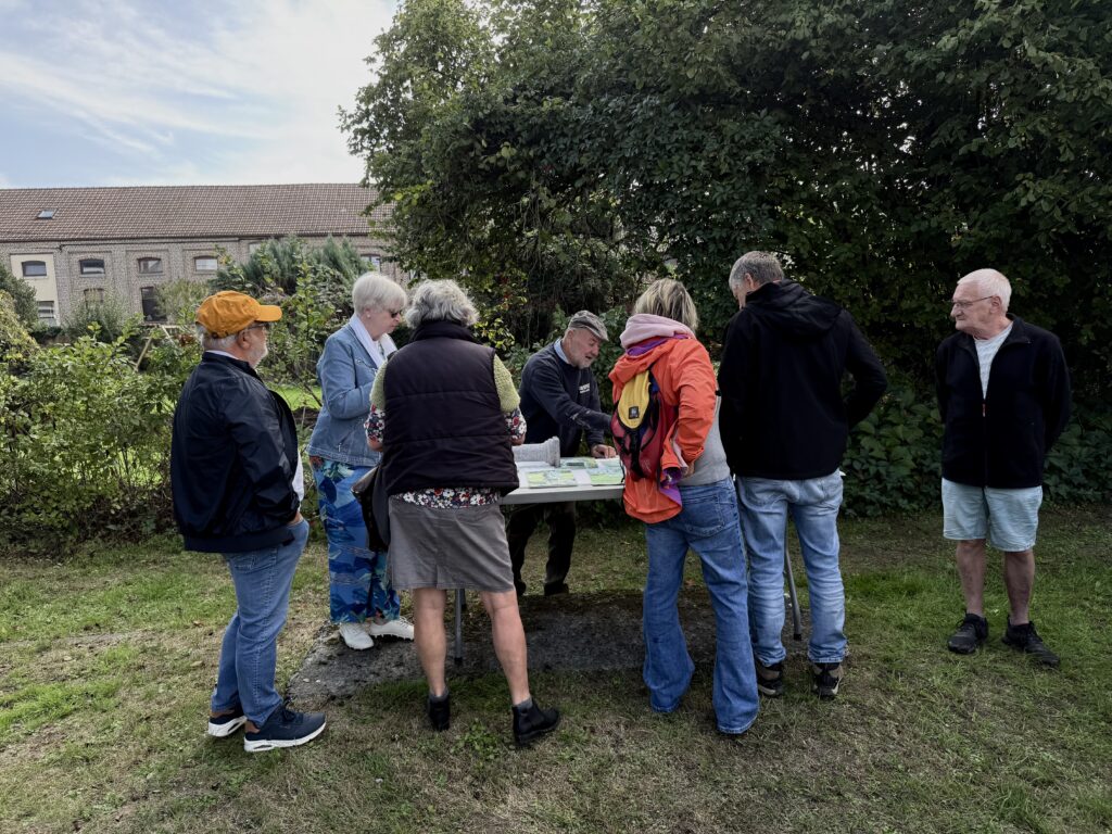 Demonstration de taille de pierre